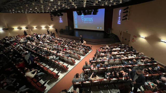 La IV edición de la Gala del Deporte Oriolano 'Fortius 2020-2021' se celebró en el aula de la Fundación CAM / FOTO de Ginés Alcántara