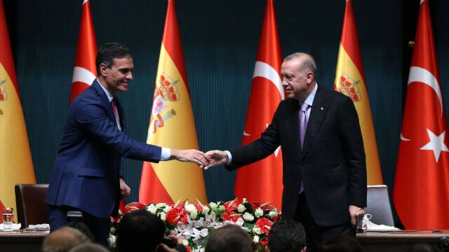 Sánchez y Erdogan en la pasada cumbre España-Turquía en Ankara