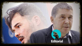 Sánchez, un presidente para Otegi y Rufián, no para España