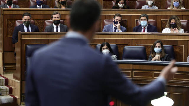Pedro Sánchez en el Congreso de los Diputados / Eduardo Parra / Europa Press