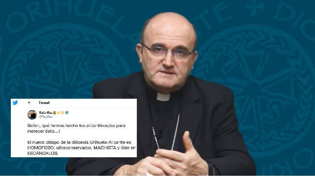 Un concejal de Compromís lamenta en twitter el nombramiento de José Ignacio Munilla como Obispo de Orihuela-Alicante