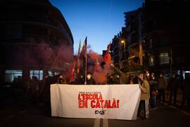 Los sindicatos se suman a la manifestación contra el niño de Canet y el español