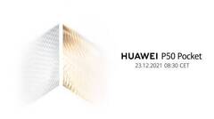 P50 Pocket: Huawei presentará su nuevo teléfono plegable la próxima semana