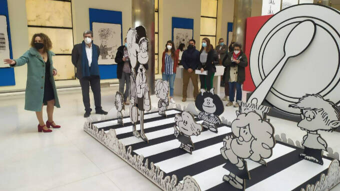 Exposición de Mafalda organizada por ValenciaPort