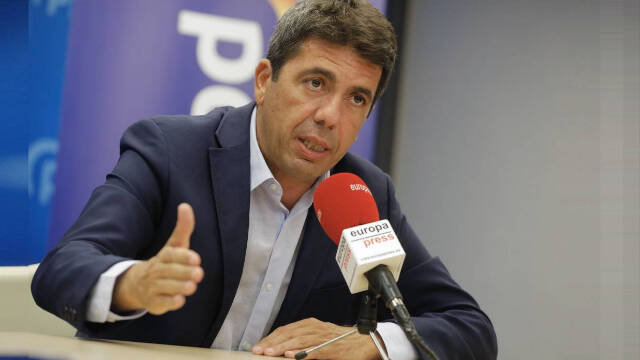 Carlos Mazón, presidente del PPCV