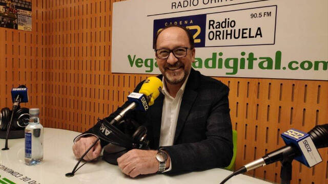 Emilio Bascuñana, alcalde de Orihuela / Foto: vegabajadigital.com