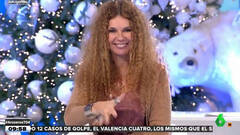 Angie Cárdenas lo goza en La Sexta con el hit viral de TikTok de estas Navidades
