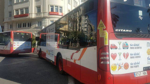 El autobús urbano de la ciudad de Alicante cerró 2021 con 12,3 millones de viajeros, un 12,6% más que el año anterior