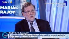 Rajoy se ríe de Garzón en una demoledora entrevista en El Cascabel