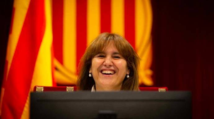 Laura Borrás, presidenta del Parlamento de Cataluña.