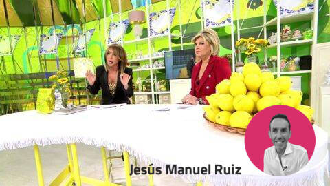 María Patiño y Terelu Campos en "Sálvame Lemon Tea".