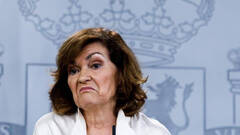 El PSOE humilla a Carmen Calvo en Europa firmando una resolución contra ella