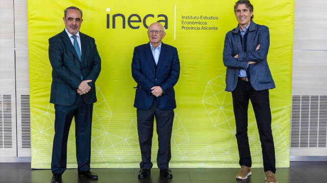 Ignacio Amirola Gómez (izquierda) nuevo presidente de INECA