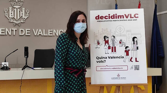 Elisa Valía (PSOE), concejala responsable del Decidim VLC