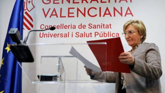 La consellera de Sanidad, Ana Barceló