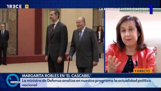 Margarita Robles desmonta a Podemos con una defensa total del Rey en “El Cascabel”