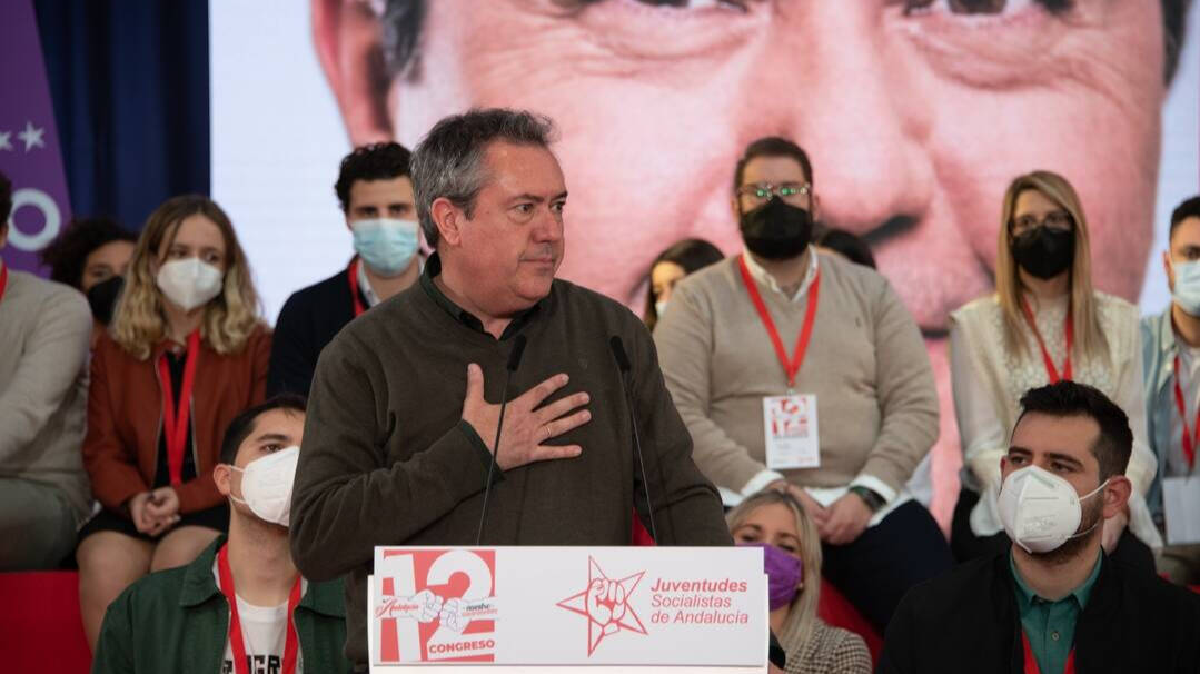 El secretario general del PSOE-A y senador, Juan Espadas.