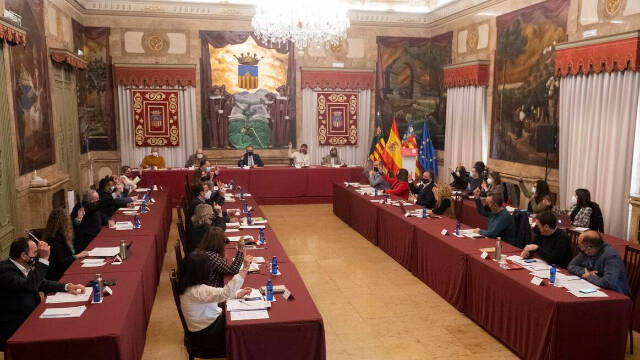 Pleno de la Diputación de Castellón