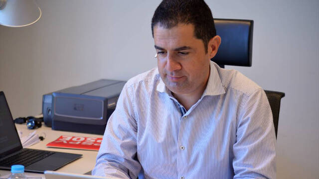Toni Francés, portavoz del PSPV-PSOE en la Diputación de Alicante