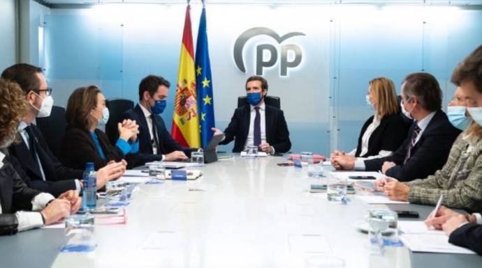 Comité de Dirección del PP en una de sus reuniones.