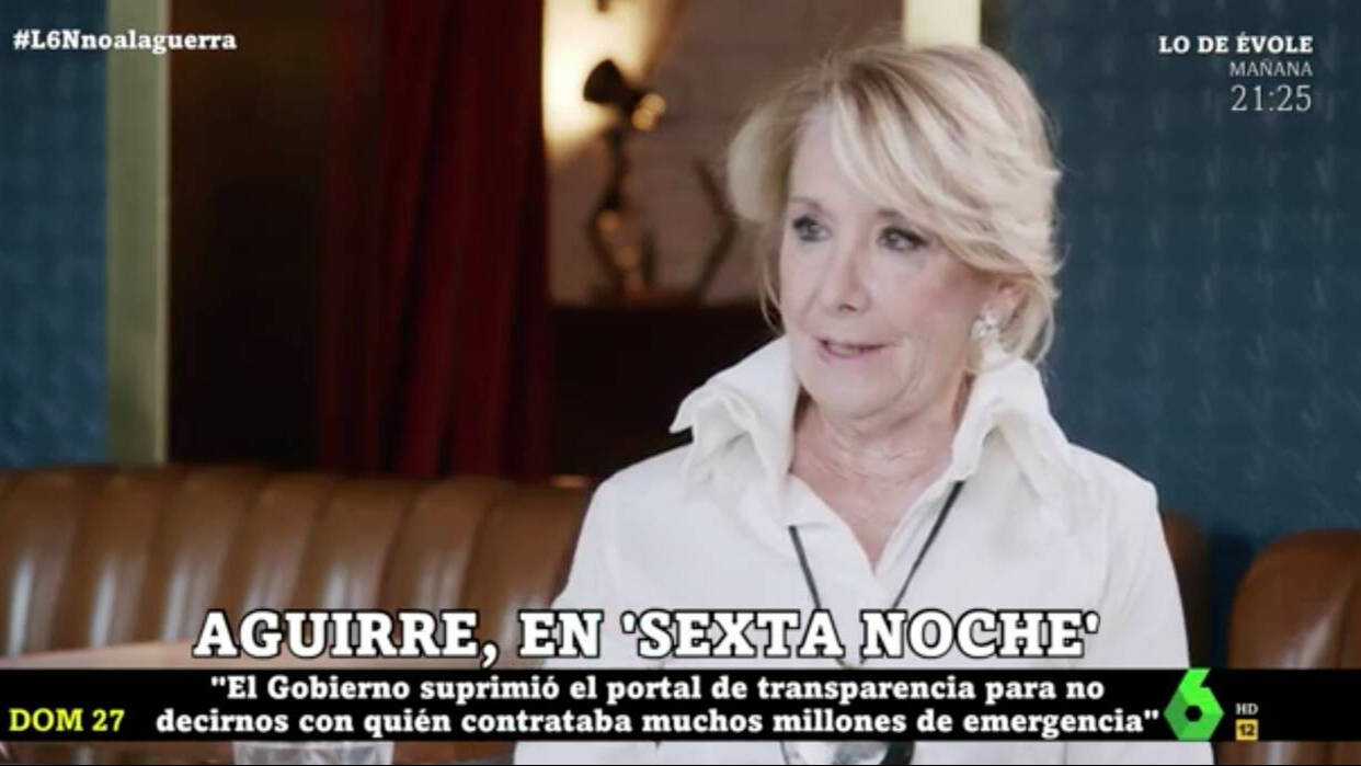 Esperanza Aguirre (Atresmedia)