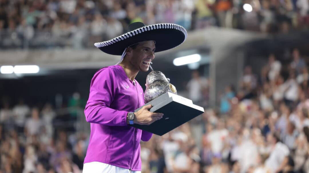 Rafa Nadal, campeón en Acapulco