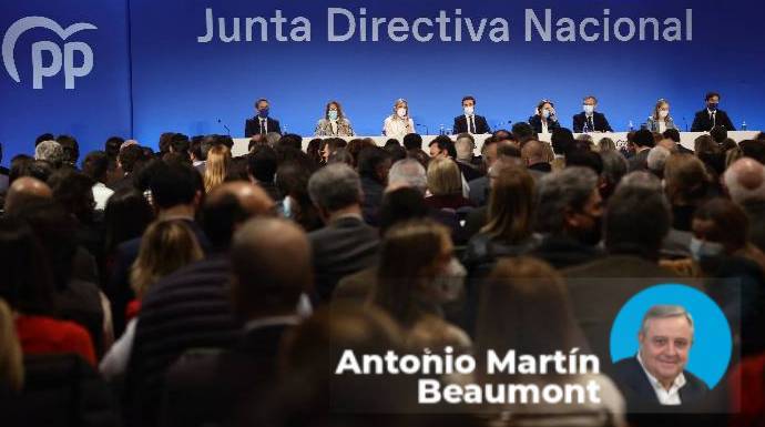 Junta Directiva Nacional del PP, este martes.