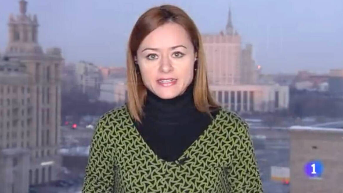 Érika Reija, corresponsal de TVE en Rusia (RTVE)