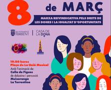 Torrent celebra su tradicional 'Marcha por la igualdad' como colofón del 8M