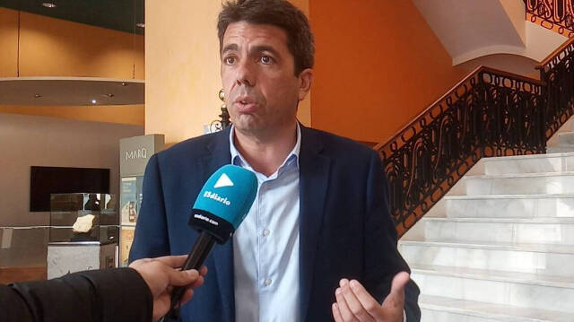 Carlos Mazón, presidente del PPCV y de la Diputación de Alicante