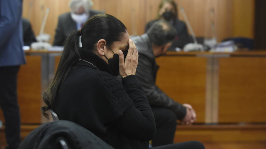 La cantante Isabel Pantoja en el juicio que se ha celebrado hoy en el Juzgado de lo Penal número 5 de Málaga.