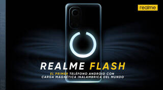 Llega Realme Flash, el primer móvil Android con carga magnética inalámbrica del mundo