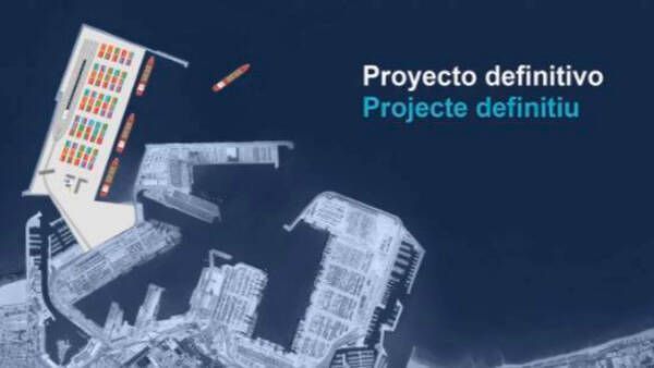 Proyecto de la nueva terminal de contenedores del Puerto de Valencia