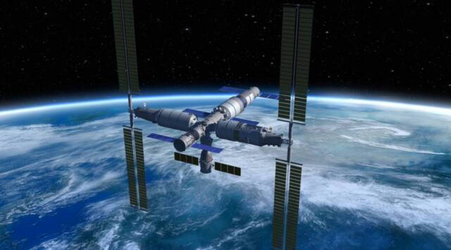 Los planes de China para la estación espacial “Palacio Celestial” son deslumbrantes