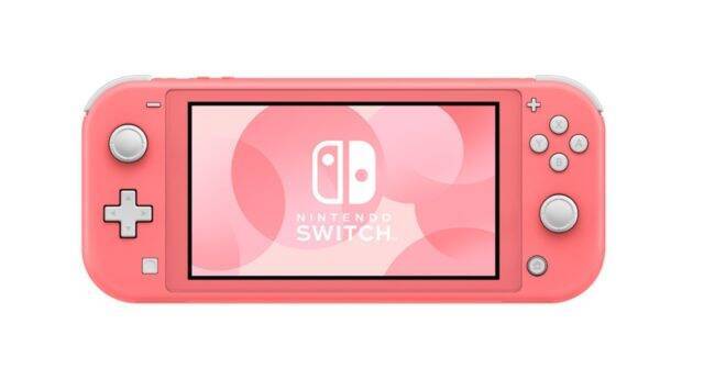 Nintendo presenta una nueva Switch Lite de color coral