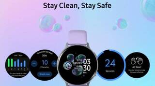 Samsung lanza app para controlar lavado de manos