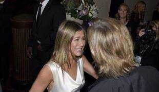 Brad Pitt y Jennifer Aniston se vuelven a reencontrar y, esta vez, rodeados de estrellas