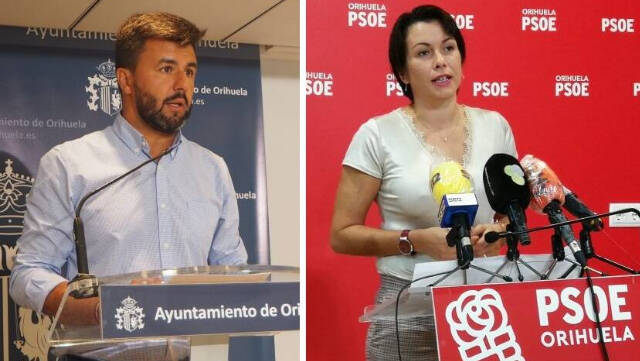 José Aix (Cs) y Carolina Gracia (PSOE)