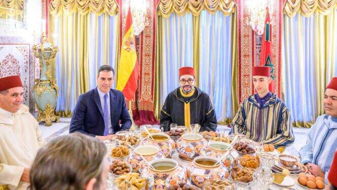 Cena de Sánchez y Mohammed VI