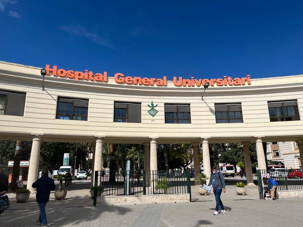 Imagen de archivo del Hospital General de Valencia. 