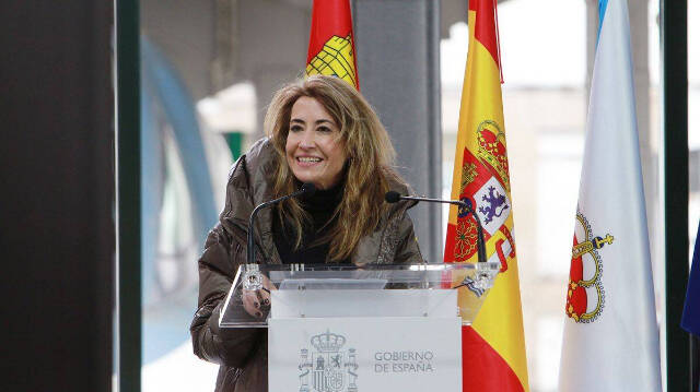La ministra de Transportes, Raquel Sánchez