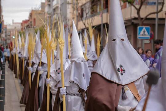 La procesión del Domingo de Ramos inicia la semana santa torrentina