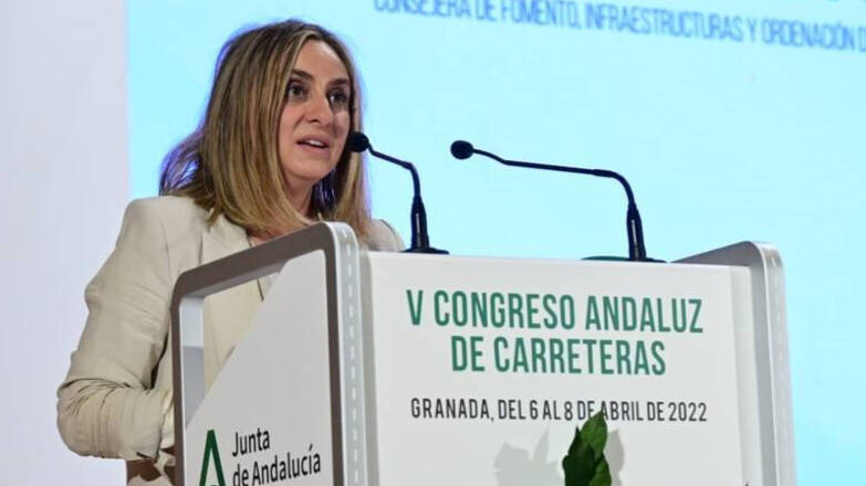 La consejera de Fomento de la Junta de Andalucía, Marifrán Carazo.