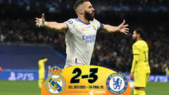 Real Madrid 2 – 3 Chelsea: El poder del rey