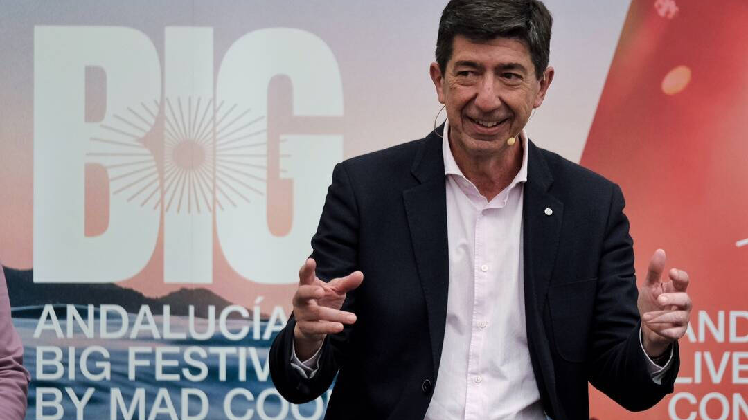 El consejero de Turismo, vicepresidente de la Junta y coordinador de Ciudadanos en Andalucía, Juan Marín.