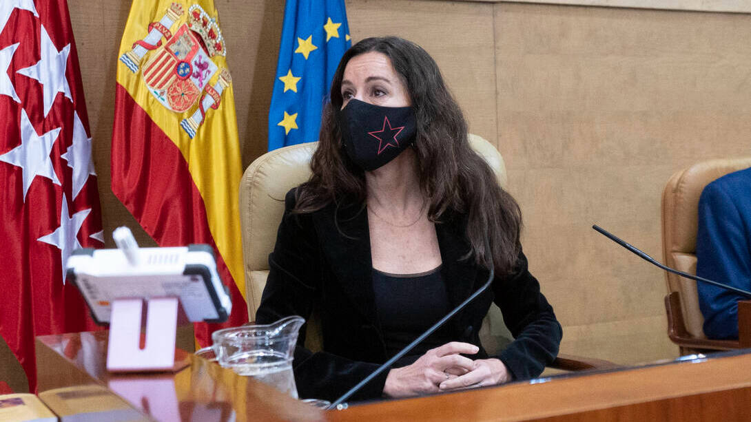 La presidenta de la Asamblea de Madrid, Eugenia Carballedo