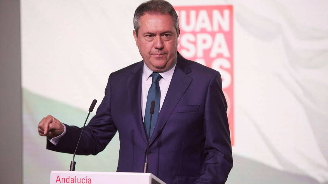 El secretario general del PSOE-A y candidato a la presidencia de la Junta de Andalucía, Juan Espadas.