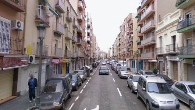 Imagen de la avenida Malvarrosa de Valencia.
