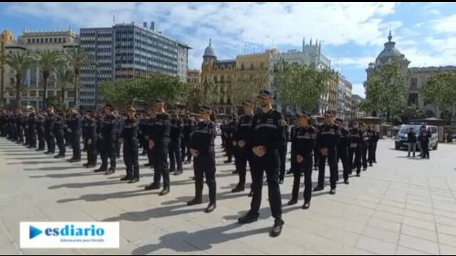 Acto de presentación de los nuevos Agentes de Policía Local de Valencia.