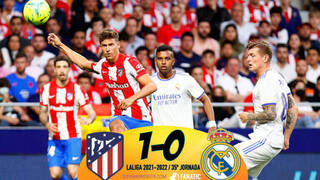 Atlético de Madrid 1 - Real Madrid 0: Campeón desVARatado